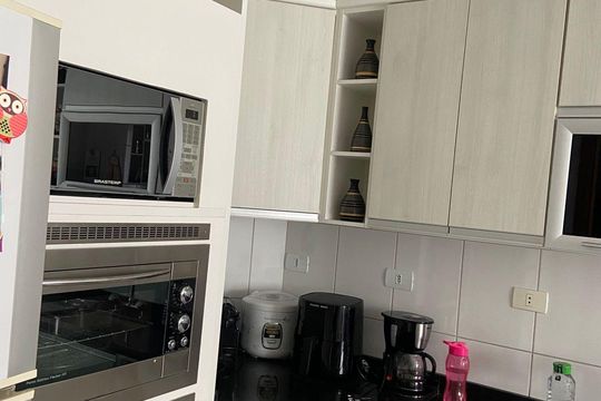 Cozinha de apartamento para alugar com 3 quartos, 100m² em Santa Maria, São Caetano do Sul
