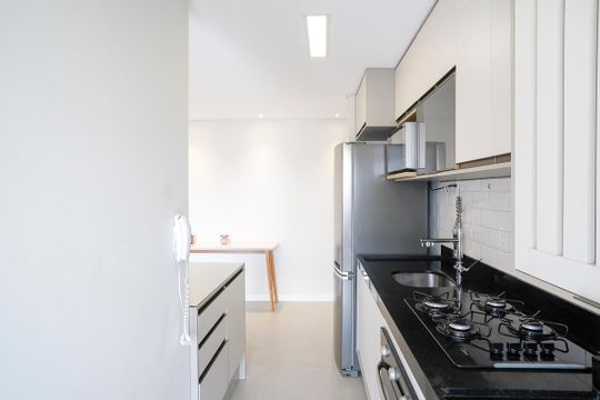 Cozinha de apartamento à venda com 2 quartos, 65m² em Boa Vista, São Caetano do Sul