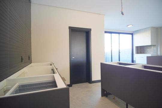 Cozinha de casa de condomínio à venda com 3 quartos, 224m² em Sarandi, Porto Alegre
