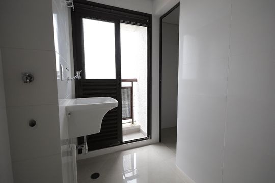 Área de Serviço de apartamento à venda com 3 quartos, 117m² em Vila Assunção, Santo André