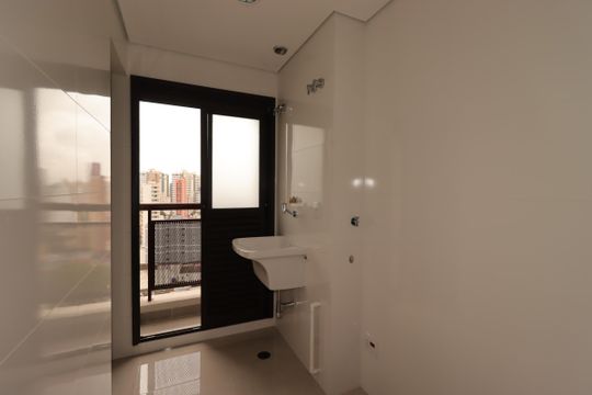Área de Serviço de apartamento à venda com 3 quartos, 117m² em Vila Assunção, Santo André
