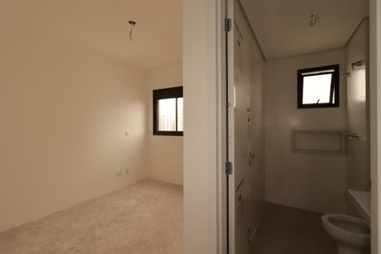 Suíte 2 de apartamento à venda com 3 quartos, 117m² em Vila Assunção, Santo André