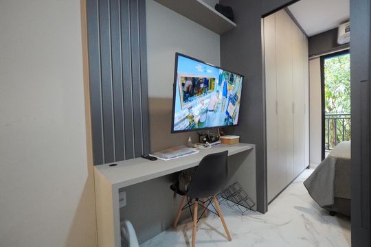 Sala de kitnet/studio para alugar com 1 quarto, 28m² em Vila Mariana, São Paulo