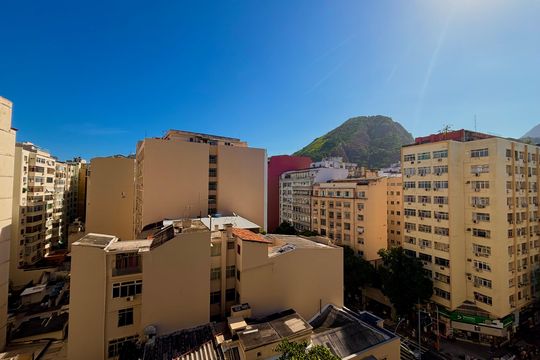 Quarto - vista de apartamento para alugar com 1 quarto, 45m² em Copacabana, Rio de Janeiro