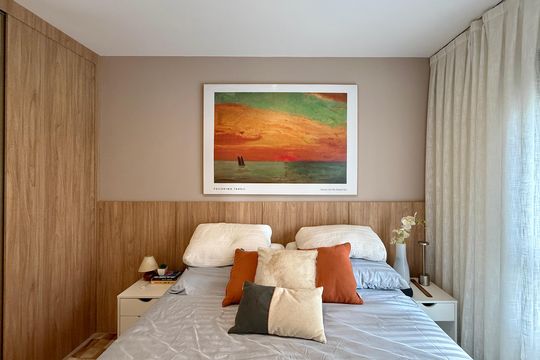 Suíte  de apartamento à venda com 2 quartos, 113m² em Brooklin, São Paulo