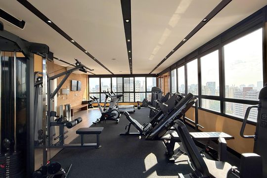 Academia de apartamento à venda com 2 quartos, 113m² em Brooklin, São Paulo