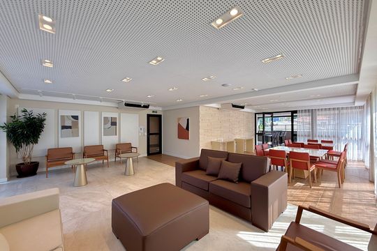 Salão de Festas de apartamento à venda com 2 quartos, 113m² em Brooklin, São Paulo
