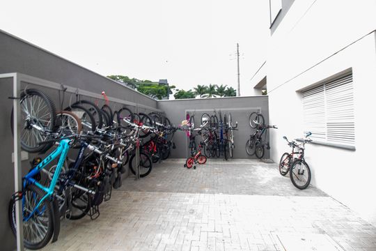 Área comum  de kitnet/studio à venda com 1 quarto, 34m² em Santo Amaro, São Paulo
