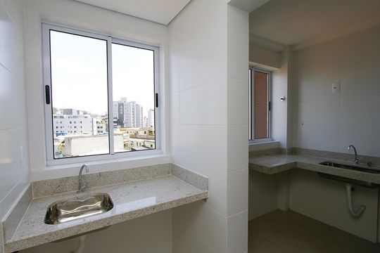 Área de Serviço de apartamento à venda com 3 quartos, 82m² em Padre Eustáquio, Belo Horizonte