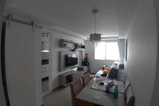 Sala de apartamento à venda com 2 quartos, 49m² em Itaquera, São Paulo