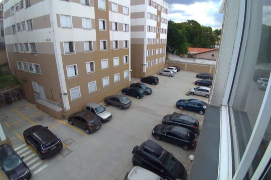 Vista da janela de apartamento à venda com 2 quartos, 49m² em Itaquera, São Paulo