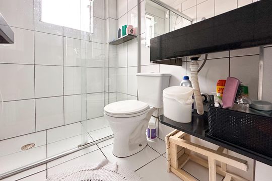 Banheiro Social de apartamento à venda com 2 quartos, 89m² em Centro, São Bernardo do Campo