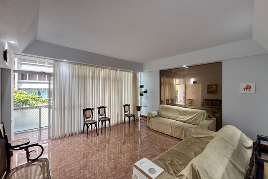Sala 1 de apartamento à venda com 3 quartos, 243m² em Copacabana, Rio de Janeiro