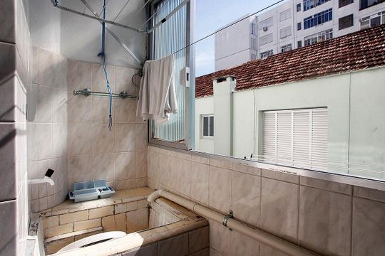 Área de Serviço de apartamento à venda com 3 quartos, 91m² em Cidade Baixa, Porto Alegre