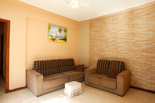 Sala de apartamento à venda com 3 quartos, 91m² em Cidade Baixa, Porto Alegre