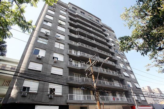 Fachada de apartamento à venda com 3 quartos, 91m² em Cidade Baixa, Porto Alegre