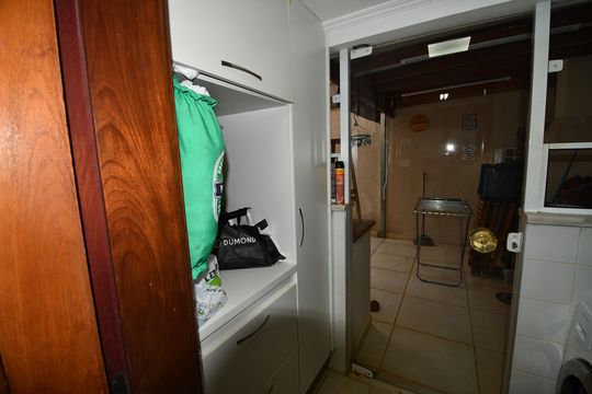 Área de Serviço de casa de condomínio à venda com 3 quartos, 120m² em Bosque de Barão Geraldo, Campinas