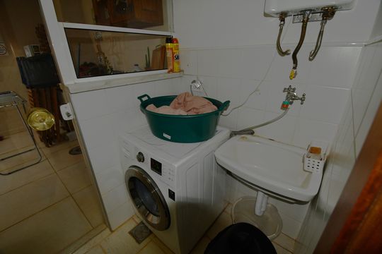 Área de Serviço de casa de condomínio à venda com 3 quartos, 120m² em Bosque de Barão Geraldo, Campinas