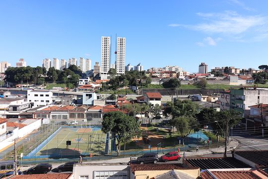 Quarto 2 Vista  de apartamento à venda com 2 quartos, 43m² em Santa Terezinha, São Bernardo do Campo