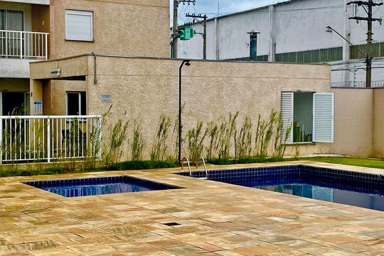 Área comum - Piscina de apartamento à venda com 2 quartos, 47m² em Vila Itapegica, Guarulhos