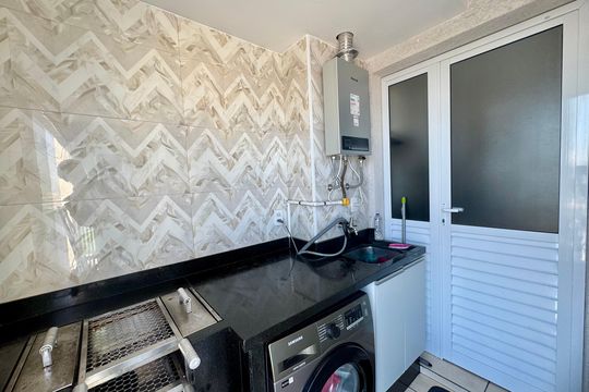 Área de Serviço de apartamento à venda com 2 quartos, 47m² em Vila Itapegica, Guarulhos