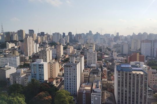 Vista de apartamento à venda com 1 quarto, 54m² em Bela Vista, São Paulo