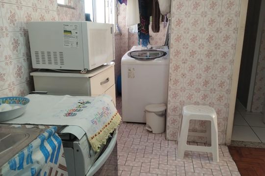 Área de serviço de apartamento à venda com 1 quarto, 54m² em Bela Vista, São Paulo