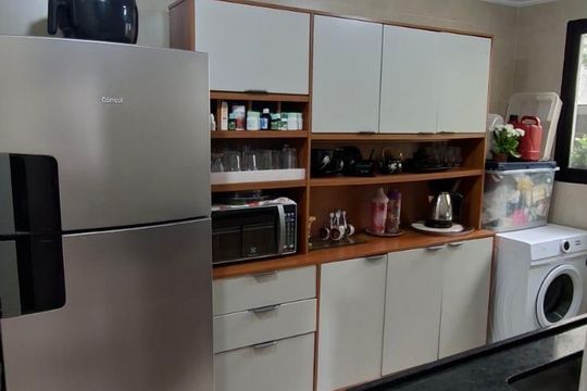 Cozinha /Área de serviço de apartamento à venda com 2 quartos, 48m² em Santa Terezinha, São Bernardo do Campo