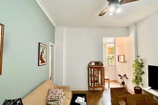 Quarto  de apartamento para alugar com 1 quarto, 55m² em Copacabana, Rio de Janeiro