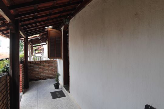 Varanda de casa de condomínio à venda com 2 quartos, 96m² em São João Batista, Belo Horizonte