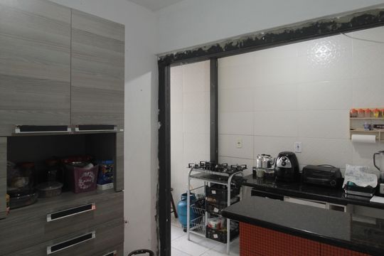 Cozinha e Área de Serviço de casa de condomínio à venda com 2 quartos, 96m² em São João Batista, Belo Horizonte