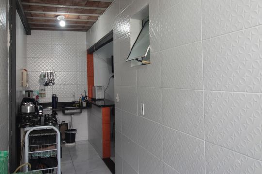 Cozinha e Área de Serviço de casa de condomínio à venda com 2 quartos, 96m² em São João Batista, Belo Horizonte