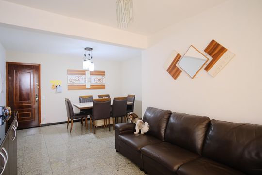Sala de apartamento à venda com 2 quartos, 70m² em Chácara Califórnia, São Paulo
