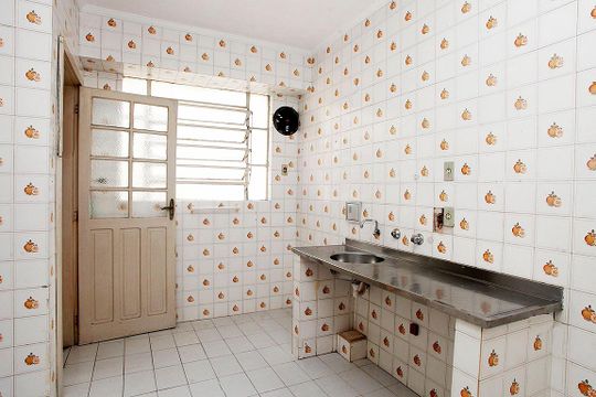 Cozinha + Área de Serviço + Despensa de apartamento à venda com 3 quartos, 159m² em Centro Histórico, Porto Alegre