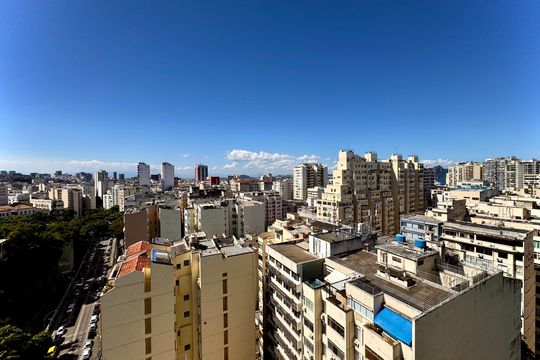 Vista do Quarto 2 de apartamento à venda com 3 quartos, 110m² em Flamengo, Rio de Janeiro