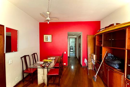 Sala de apartamento à venda com 3 quartos, 110m² em Flamengo, Rio de Janeiro