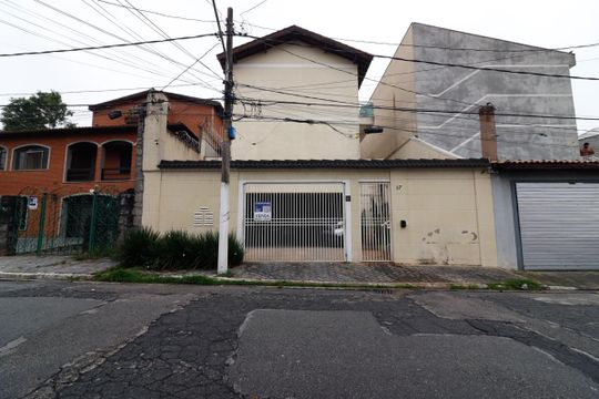 Fachada de casa de condomínio à venda com 3 quartos, 107m² em Vila Buenos Aires, São Paulo