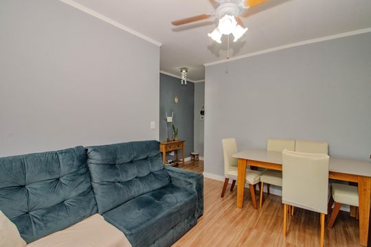 Sala de apartamento à venda com 2 quartos, 66m² em Cristo Redentor, Porto Alegre