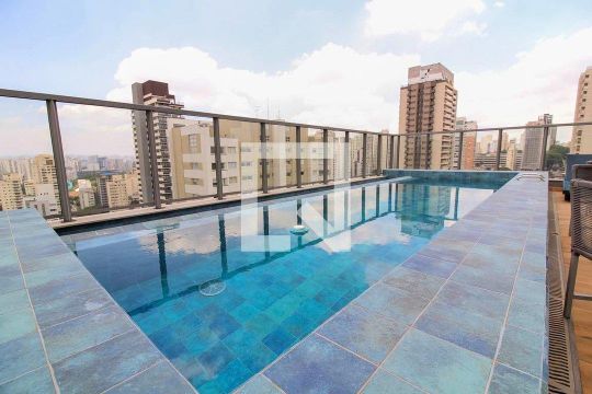 Área comum - Piscina de kitnet/studio à venda com 1 quarto, 24m² em Perdizes, São Paulo