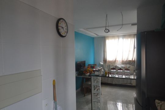 Cozinha e Área de Serviço de apartamento para alugar com 2 quartos, 48m² em Floresta, Nova Iguaçu