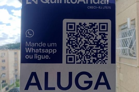 Placa de apartamento para alugar com 2 quartos, 48m² em Floresta, Nova Iguaçu