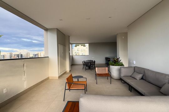 Área comum de apartamento à venda com 1 quarto, 24m² em Vila Cordeiro, São Paulo