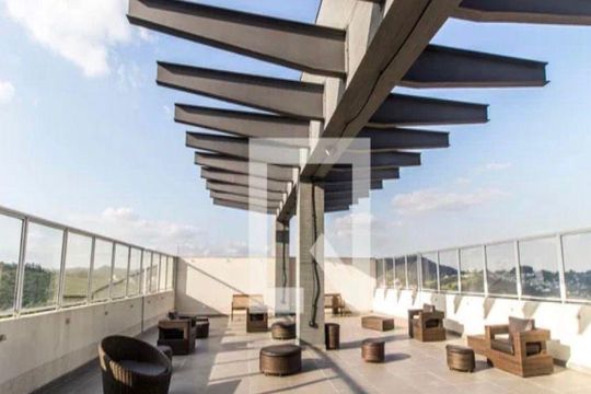 Área comum de apartamento à venda com 1 quarto, 62m² em Alphaville, Barueri