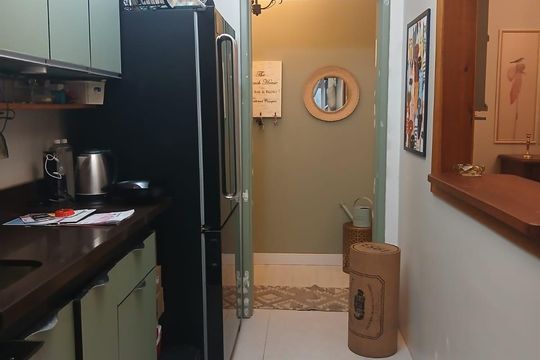 Cozinha de apartamento à venda com 2 quartos, 70m² em Vila Conceição, Porto Alegre