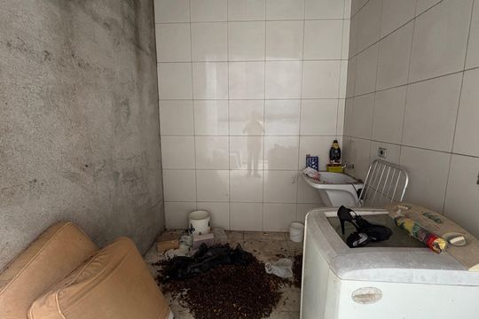 Área de Serviço de casa para alugar com 2 quartos, 165m² em Parque Novo Oratório, Santo André