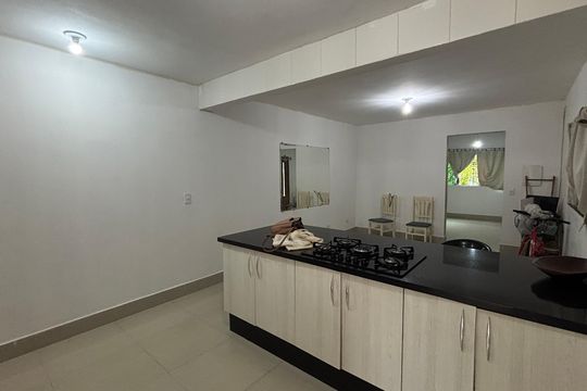 Sala de Jantar - Cozinha de casa para alugar com 2 quartos, 165m² em Parque Novo Oratório, Santo André