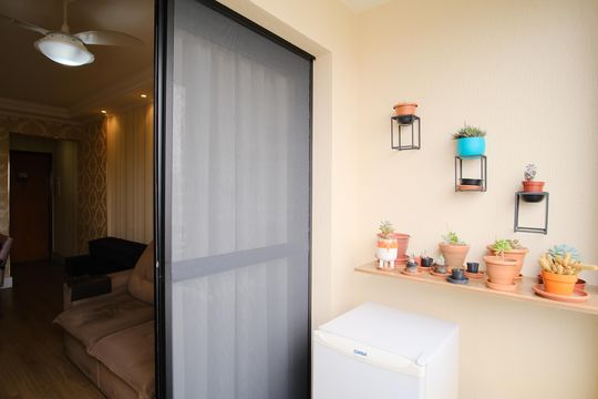 Varanda de apartamento à venda com 2 quartos, 67m² em Tatuapé, São Paulo