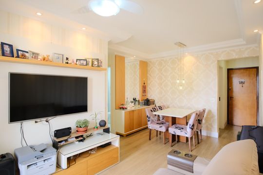 Sala de apartamento à venda com 2 quartos, 67m² em Tatuapé, São Paulo