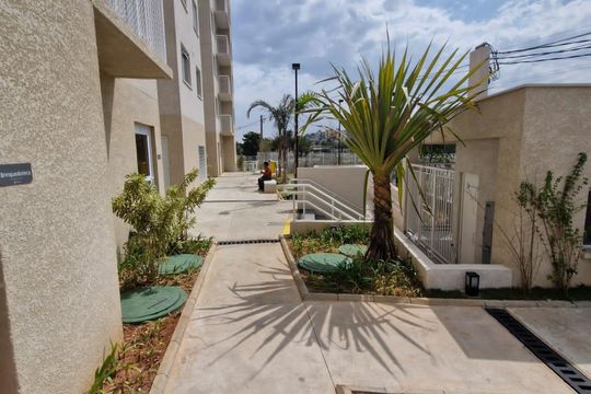Área externa de apartamento para alugar com 2 quartos, 32m² em Jardim Soares, São Paulo