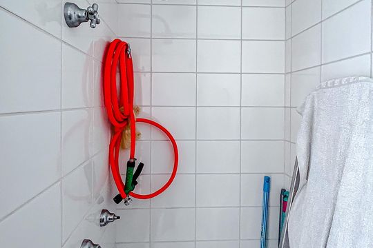 Banheiro de serviço de apartamento para alugar com 5 quartos, 360m² em Parque da Mooca, São Paulo
